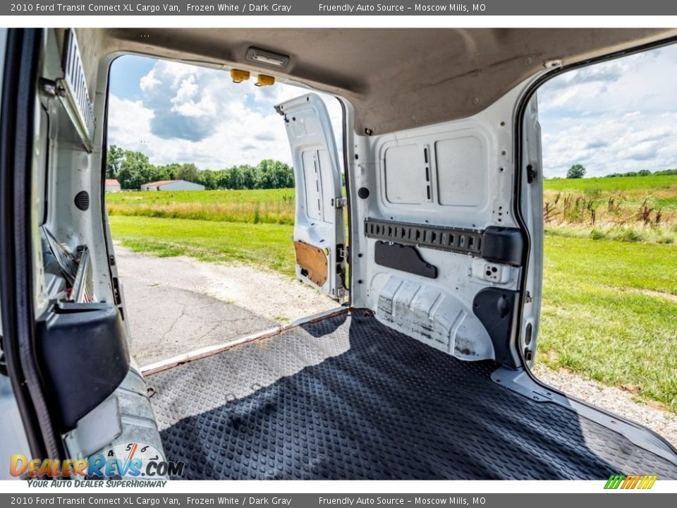 2010 Ford Transit Connect XL Cargo Van Frozen White / Dark Gray Photo #28