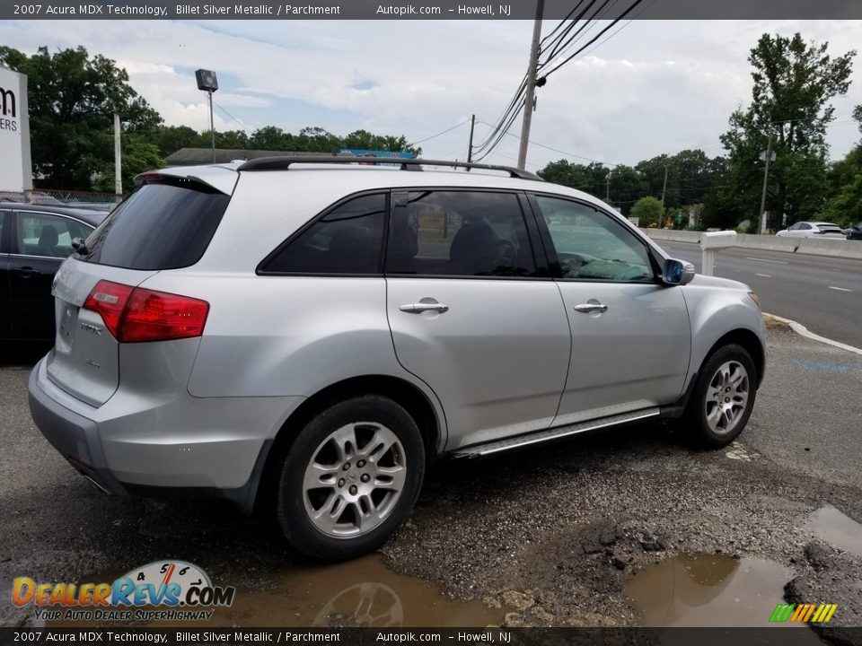 2007 Acura MDX Technology Billet Silver Metallic / Parchment Photo #3