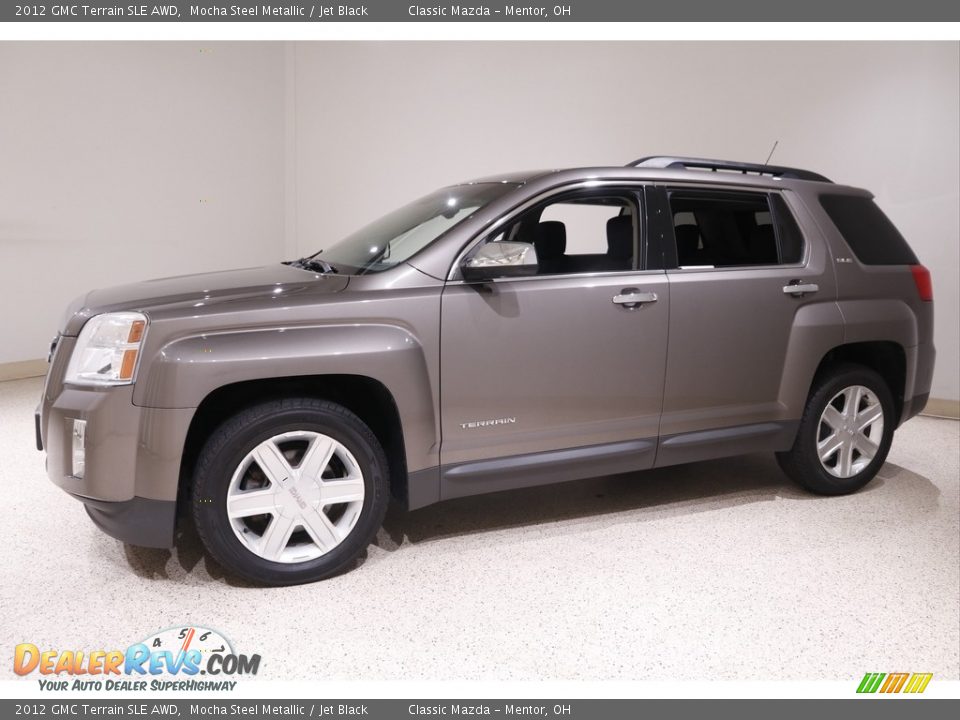 2012 GMC Terrain SLE AWD Mocha Steel Metallic / Jet Black Photo #3