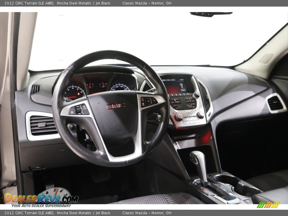 2012 GMC Terrain SLE AWD Mocha Steel Metallic / Jet Black Photo #6