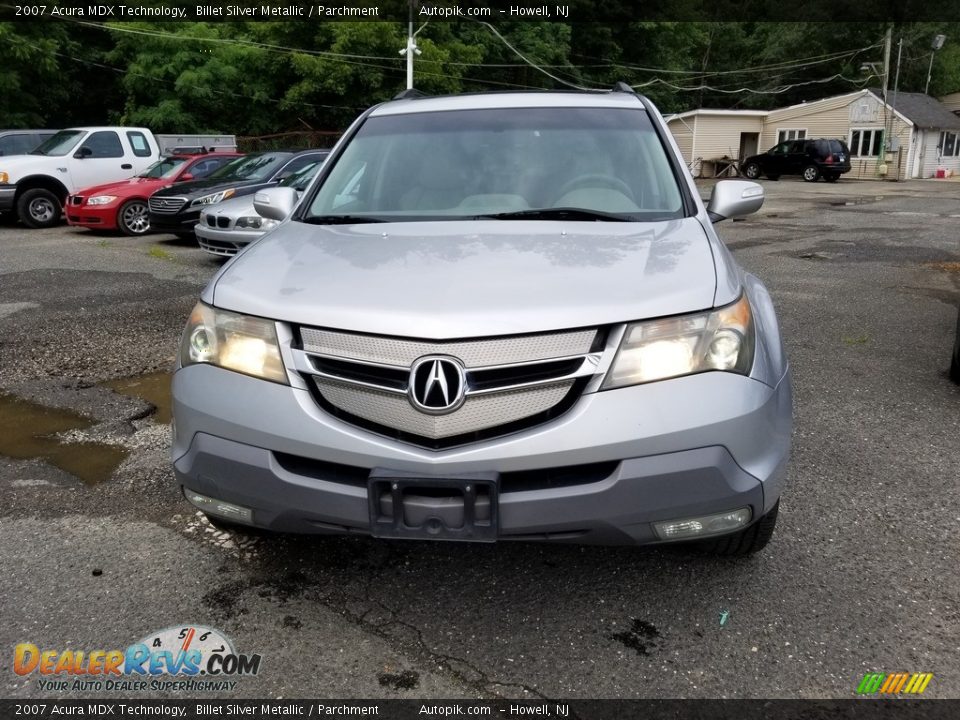 2007 Acura MDX Technology Billet Silver Metallic / Parchment Photo #7