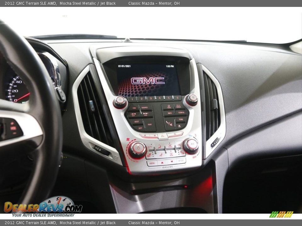 2012 GMC Terrain SLE AWD Mocha Steel Metallic / Jet Black Photo #9