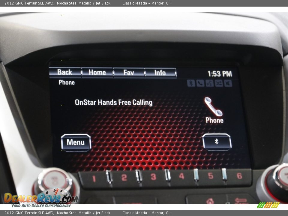 2012 GMC Terrain SLE AWD Mocha Steel Metallic / Jet Black Photo #11