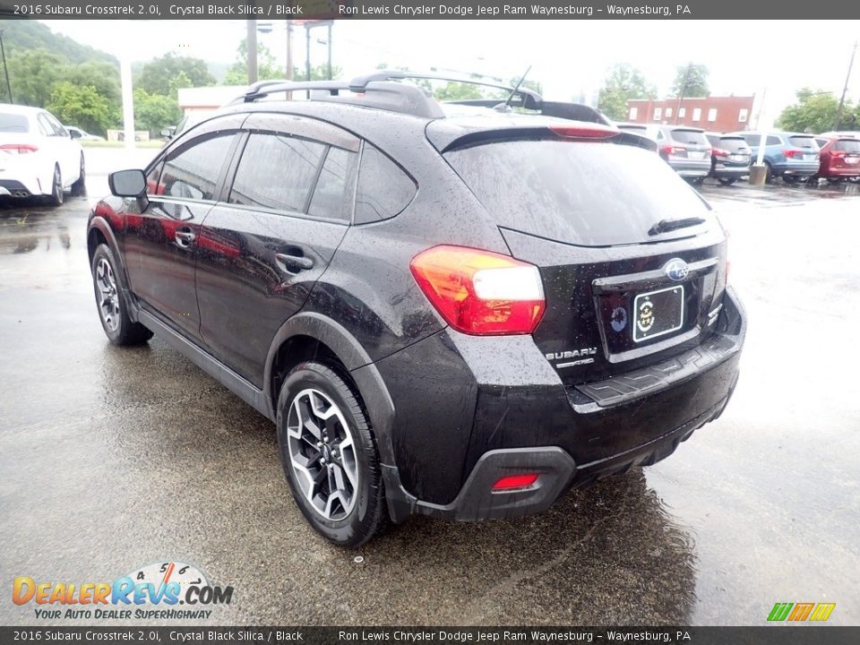 2016 Subaru Crosstrek 2.0i Crystal Black Silica / Black Photo #4