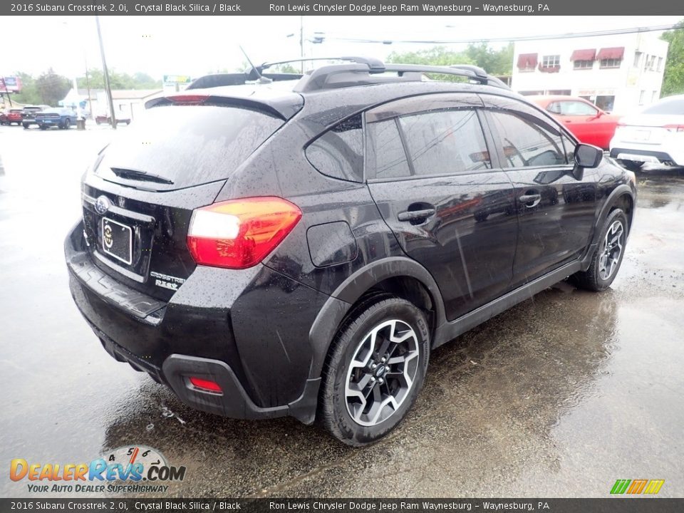 Crystal Black Silica 2016 Subaru Crosstrek 2.0i Photo #6