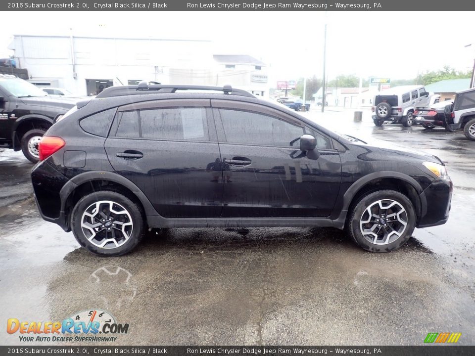 Crystal Black Silica 2016 Subaru Crosstrek 2.0i Photo #7