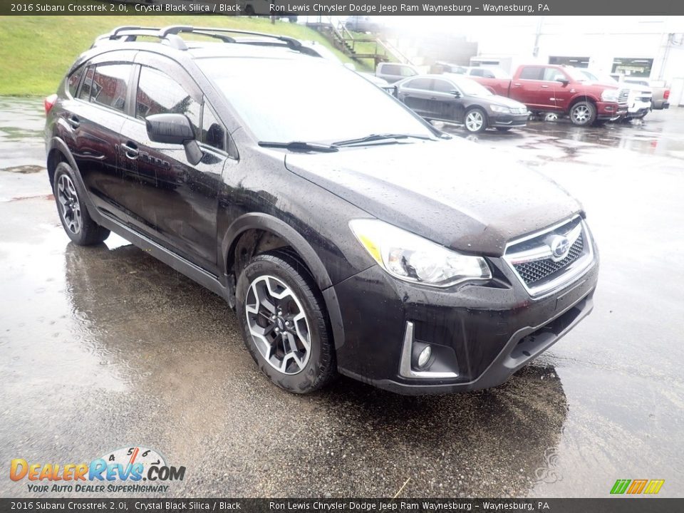 Crystal Black Silica 2016 Subaru Crosstrek 2.0i Photo #8