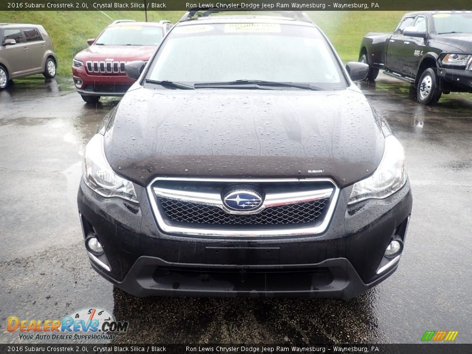 2016 Subaru Crosstrek 2.0i Crystal Black Silica / Black Photo #9