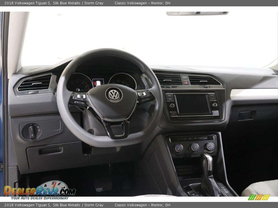 Dashboard of 2018 Volkswagen Tiguan S Photo #6