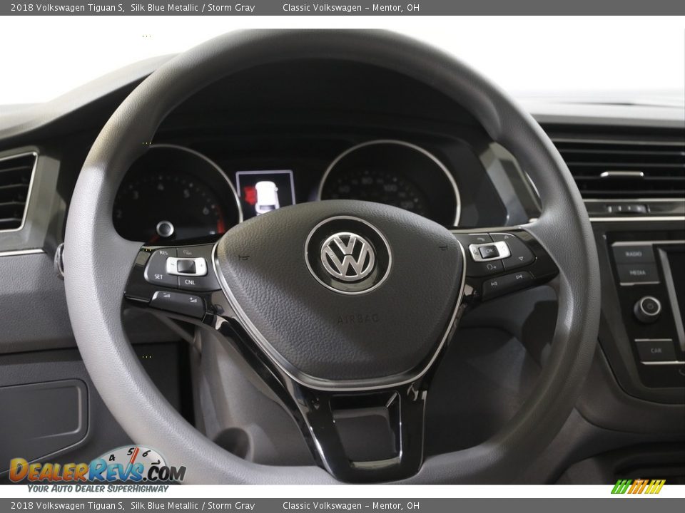 2018 Volkswagen Tiguan S Steering Wheel Photo #7
