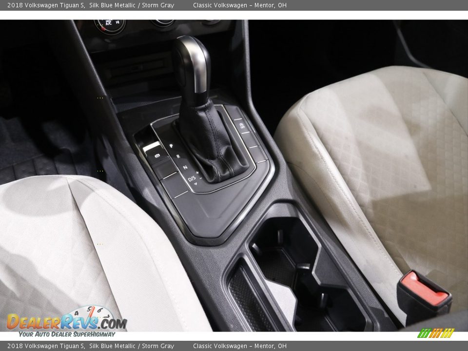 2018 Volkswagen Tiguan S Silk Blue Metallic / Storm Gray Photo #11