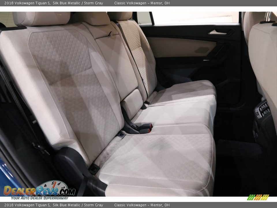 2018 Volkswagen Tiguan S Silk Blue Metallic / Storm Gray Photo #13