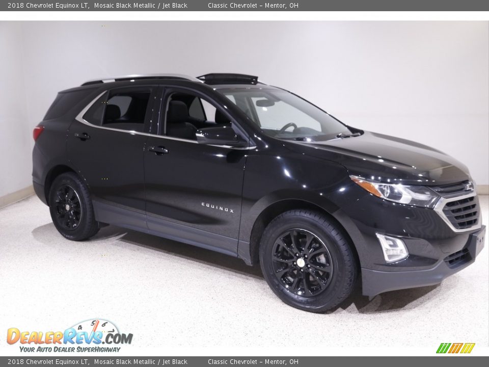 2018 Chevrolet Equinox LT Mosaic Black Metallic / Jet Black Photo #1