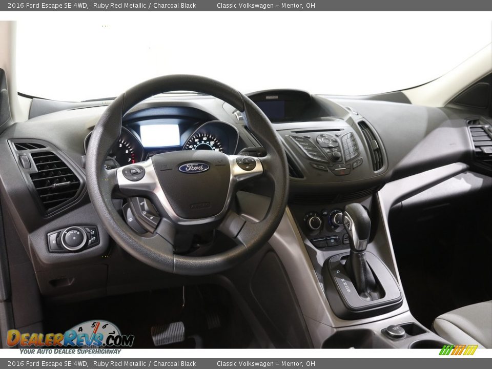 2016 Ford Escape SE 4WD Ruby Red Metallic / Charcoal Black Photo #6