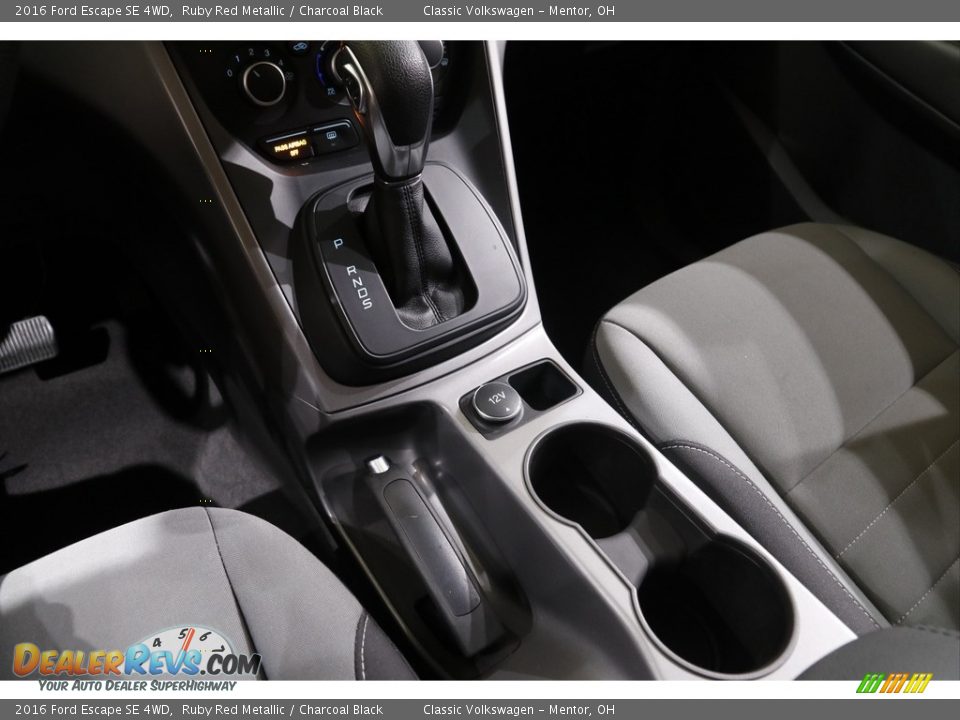 2016 Ford Escape SE 4WD Ruby Red Metallic / Charcoal Black Photo #12
