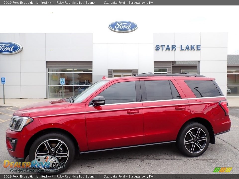 2019 Ford Expedition Limited 4x4 Ruby Red Metallic / Ebony Photo #1