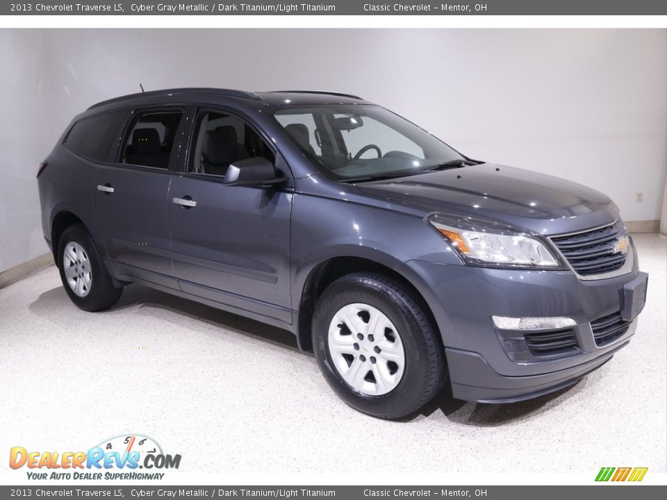 2013 Chevrolet Traverse LS Cyber Gray Metallic / Dark Titanium/Light Titanium Photo #1