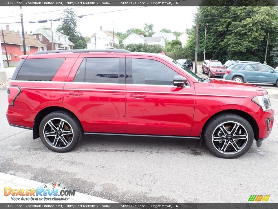 2019 Ford Expedition Limited 4x4 Ruby Red Metallic / Ebony Photo #7