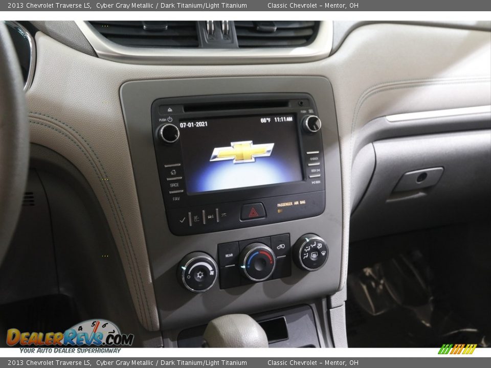 2013 Chevrolet Traverse LS Cyber Gray Metallic / Dark Titanium/Light Titanium Photo #9