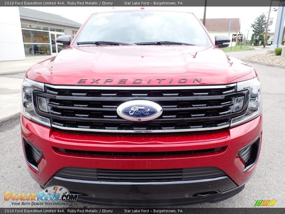 2019 Ford Expedition Limited 4x4 Ruby Red Metallic / Ebony Photo #9