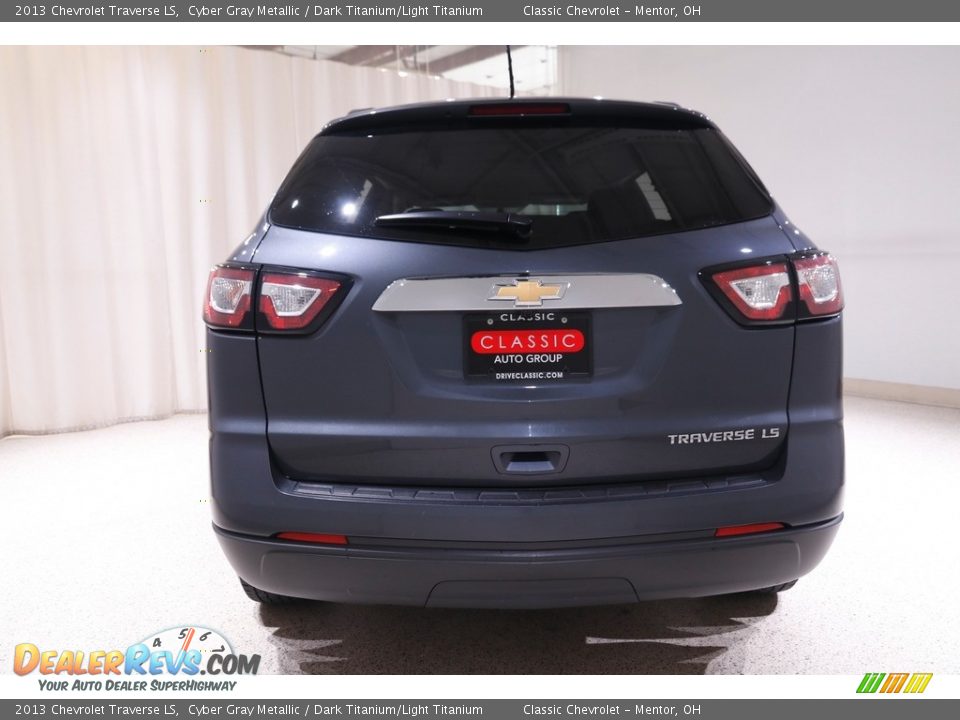 2013 Chevrolet Traverse LS Cyber Gray Metallic / Dark Titanium/Light Titanium Photo #16