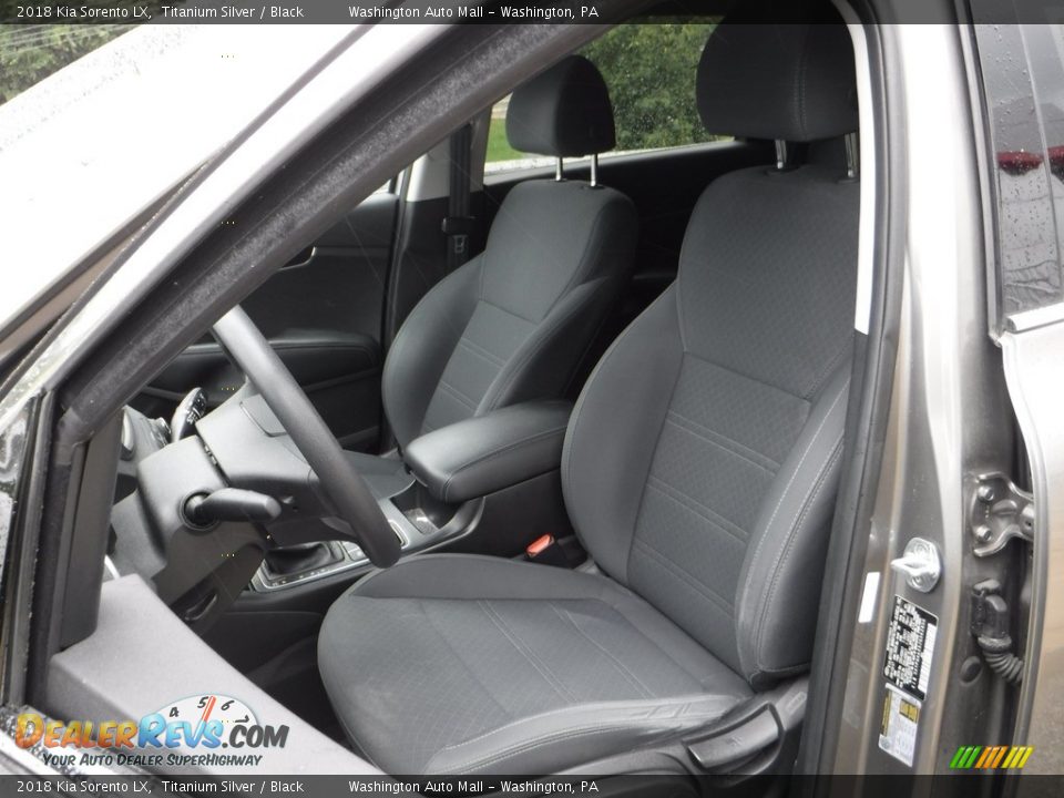 2018 Kia Sorento LX Titanium Silver / Black Photo #16