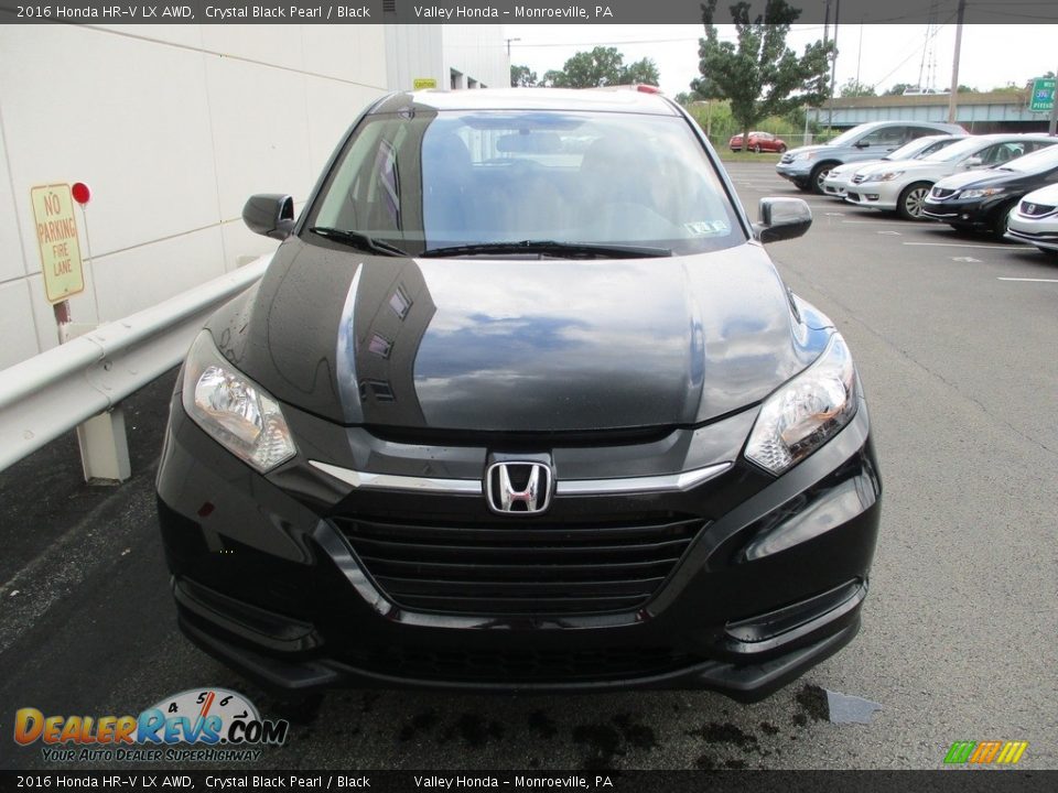 2016 Honda HR-V LX AWD Crystal Black Pearl / Black Photo #9