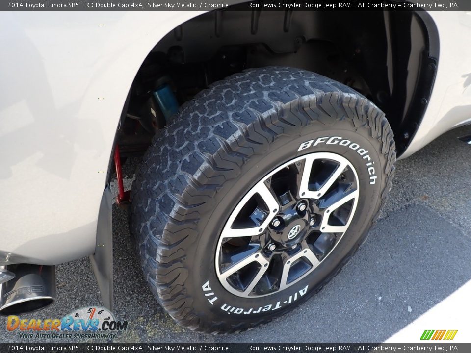 2014 Toyota Tundra SR5 TRD Double Cab 4x4 Silver Sky Metallic / Graphite Photo #5