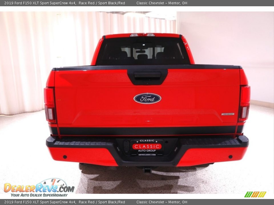 2019 Ford F150 XLT Sport SuperCrew 4x4 Race Red / Sport Black/Red Photo #18