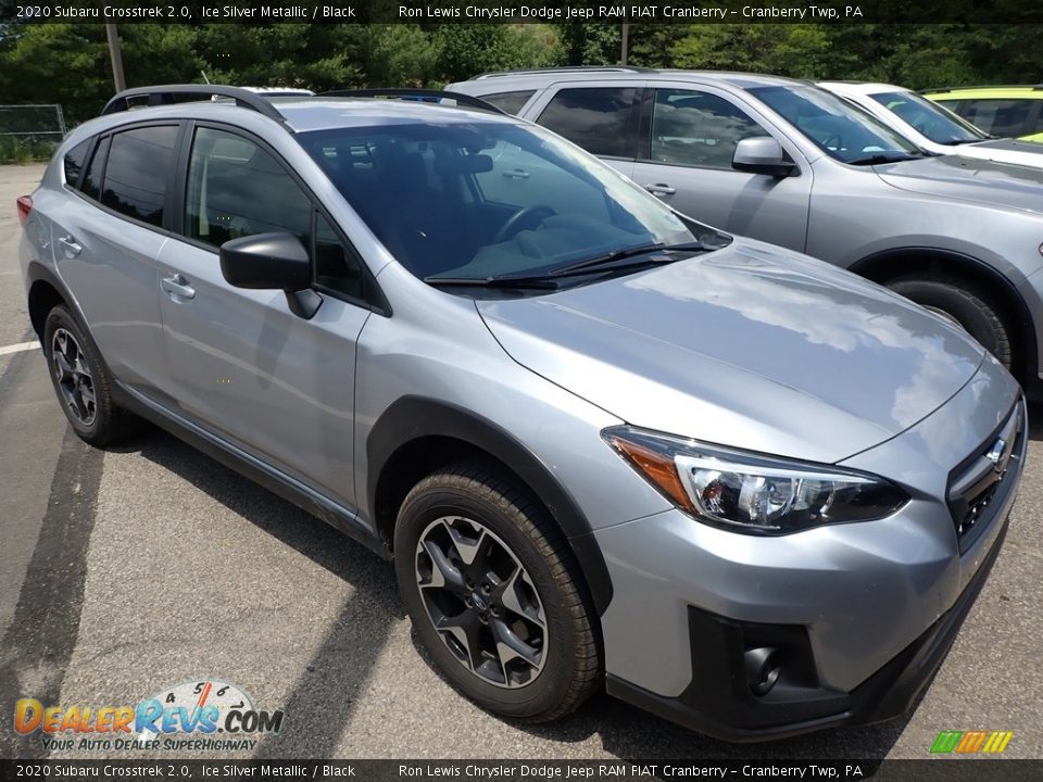 2020 Subaru Crosstrek 2.0 Ice Silver Metallic / Black Photo #2