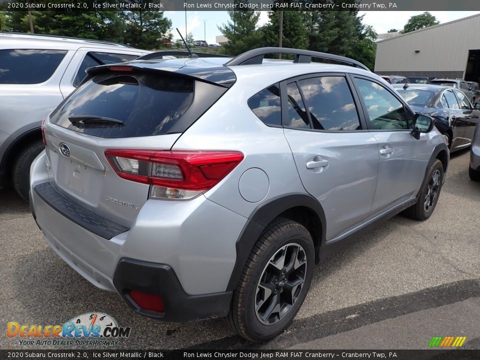 2020 Subaru Crosstrek 2.0 Ice Silver Metallic / Black Photo #3