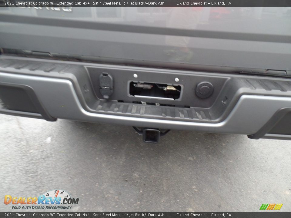 2021 Chevrolet Colorado WT Extended Cab 4x4 Satin Steel Metallic / Jet Black/­Dark Ash Photo #11