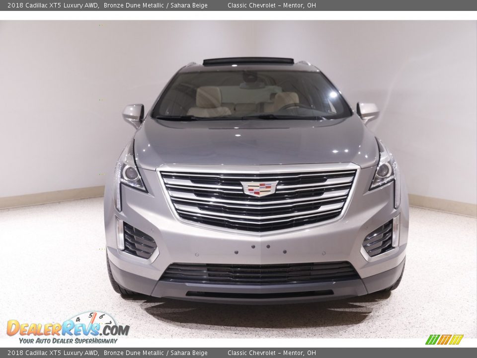 2018 Cadillac XT5 Luxury AWD Bronze Dune Metallic / Sahara Beige Photo #2