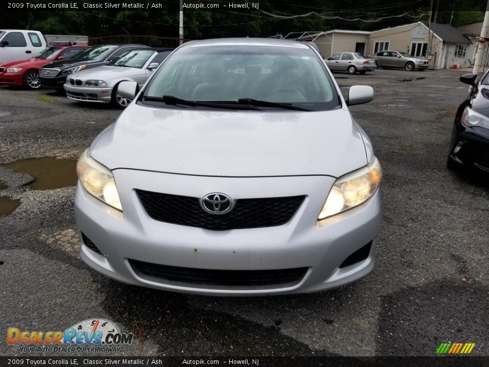 2009 Toyota Corolla LE Classic Silver Metallic / Ash Photo #8