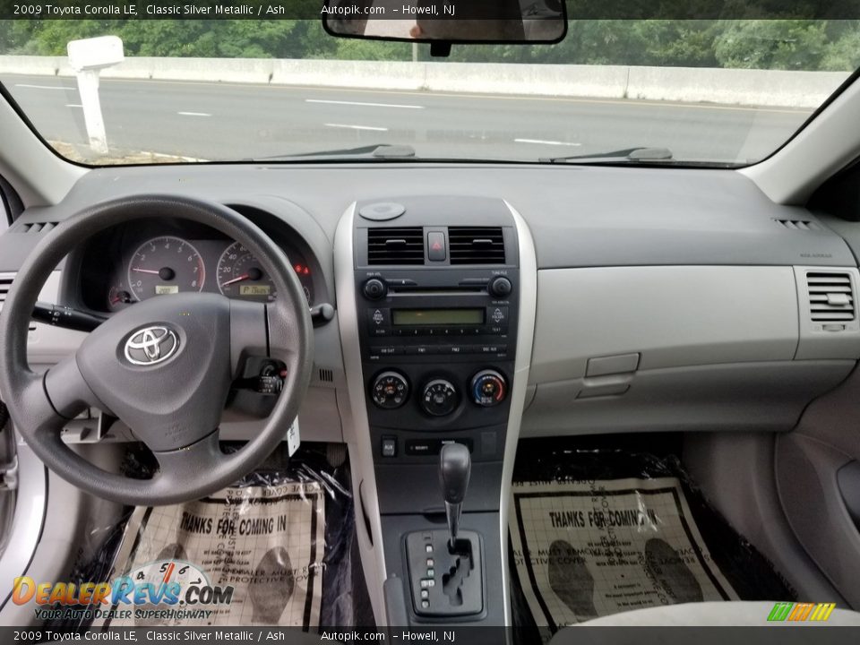 2009 Toyota Corolla LE Classic Silver Metallic / Ash Photo #11