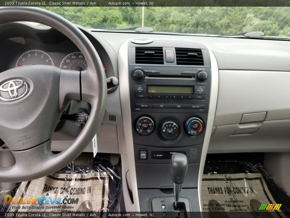 2009 Toyota Corolla LE Classic Silver Metallic / Ash Photo #12