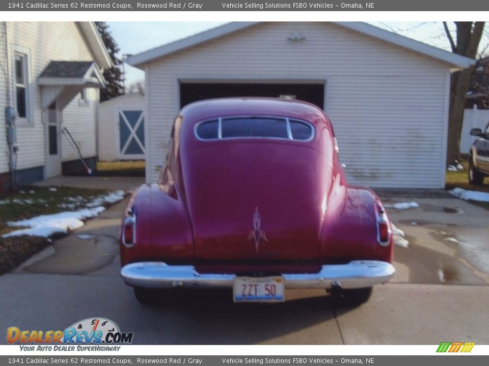 1941 Cadillac Series 62 Restomod Coupe Rosewood Red / Gray Photo #15