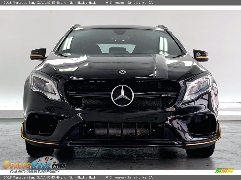 2018 Mercedes-Benz GLA AMG 45 4Matic Night Black / Black Photo #2