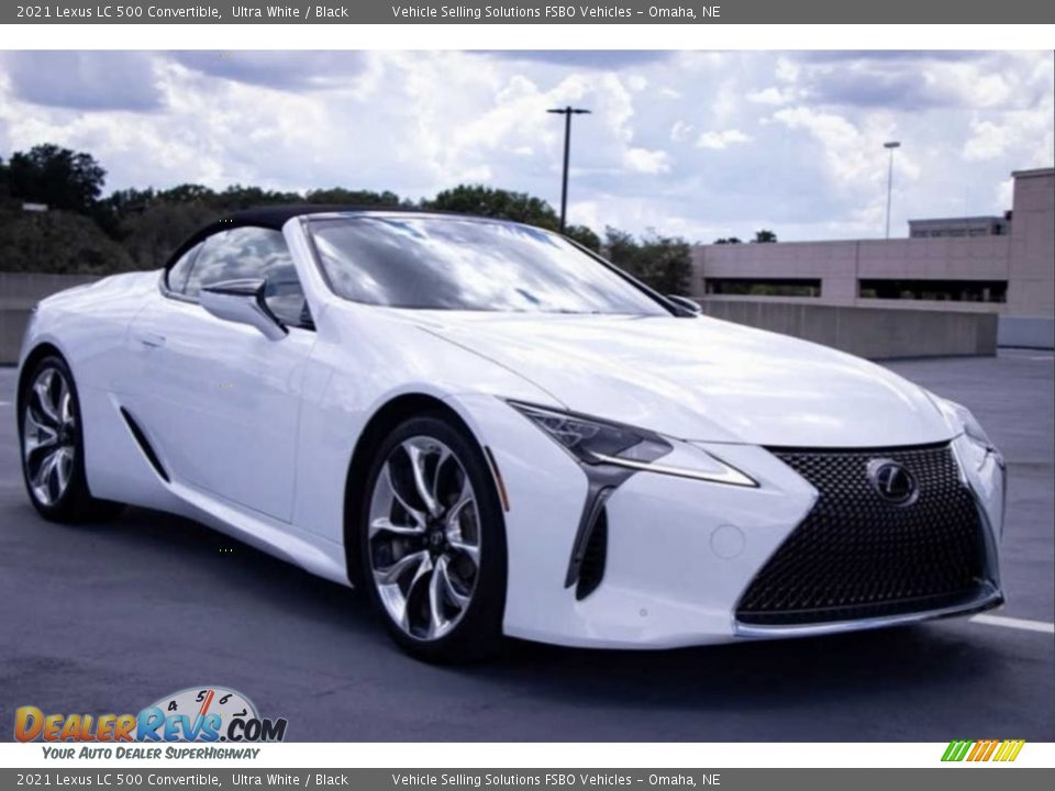 Front 3/4 View of 2021 Lexus LC 500 Convertible Photo #1