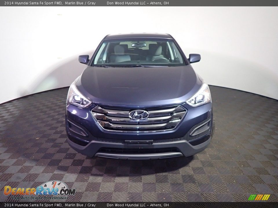 2014 Hyundai Santa Fe Sport FWD Marlin Blue / Gray Photo #3