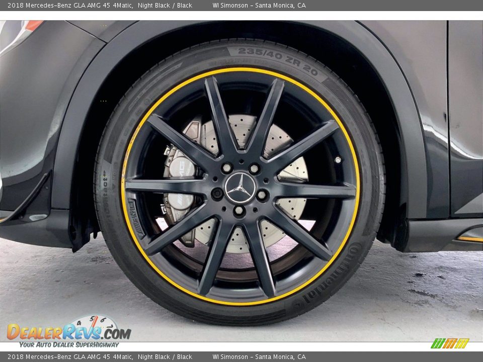 2018 Mercedes-Benz GLA AMG 45 4Matic Wheel Photo #8