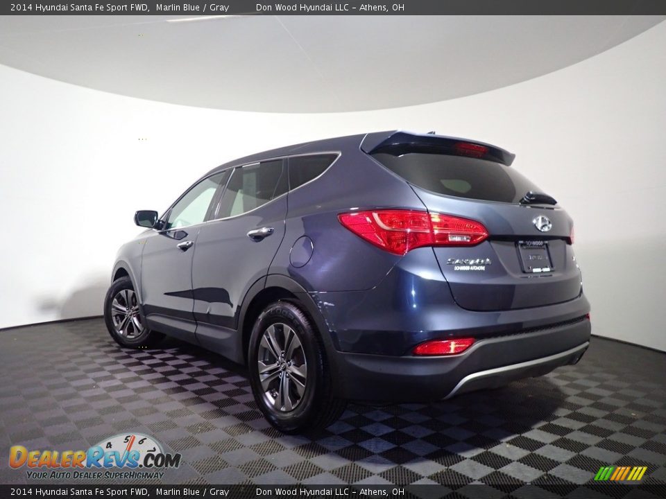 2014 Hyundai Santa Fe Sport FWD Marlin Blue / Gray Photo #8