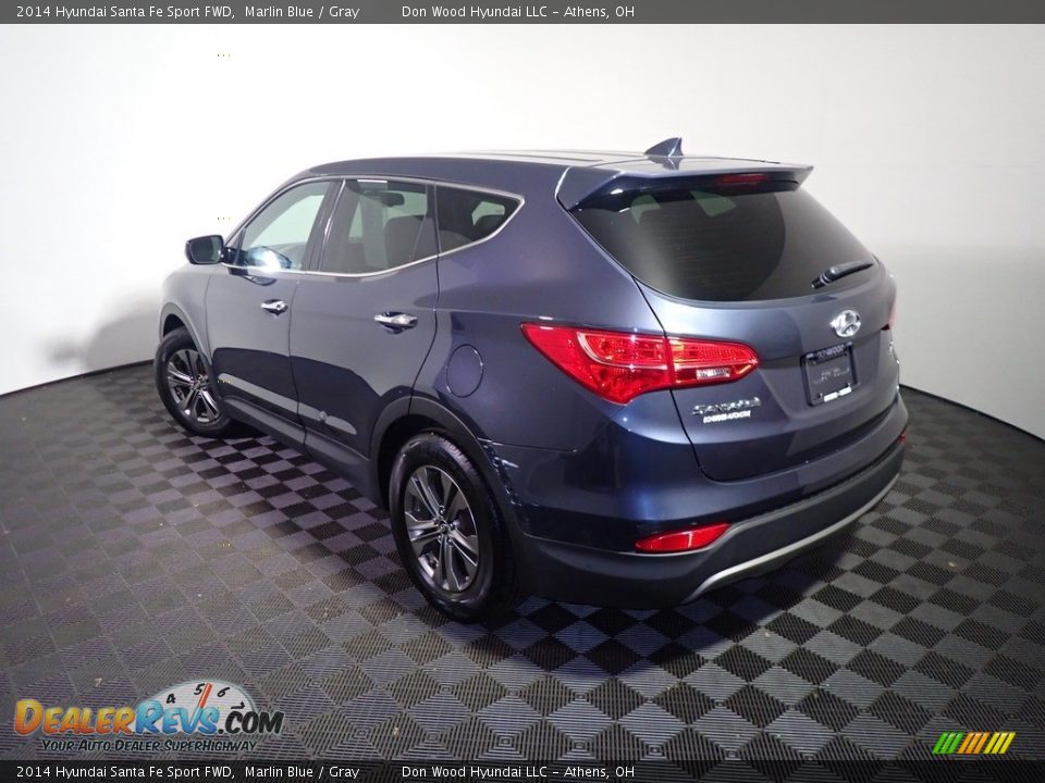 2014 Hyundai Santa Fe Sport FWD Marlin Blue / Gray Photo #9