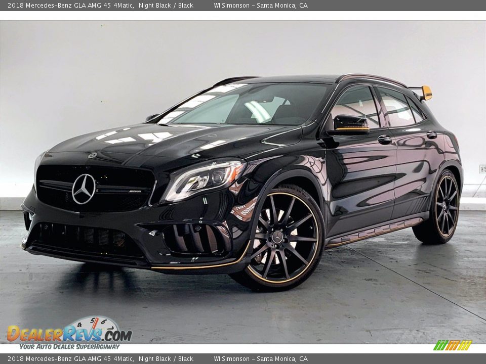 Front 3/4 View of 2018 Mercedes-Benz GLA AMG 45 4Matic Photo #12