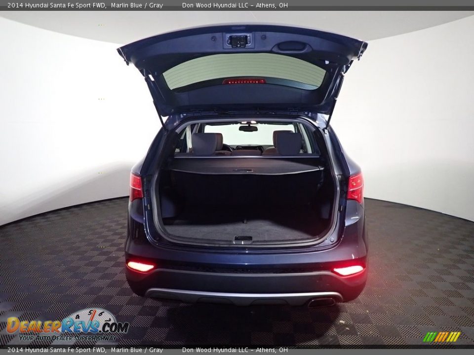 2014 Hyundai Santa Fe Sport FWD Marlin Blue / Gray Photo #11