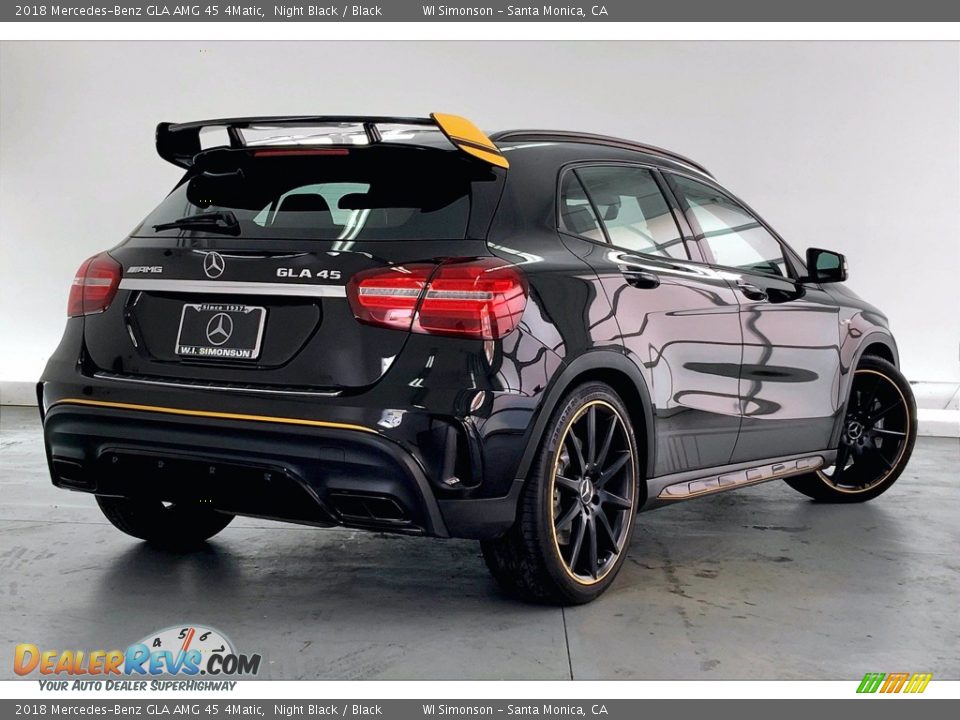 2018 Mercedes-Benz GLA AMG 45 4Matic Night Black / Black Photo #13