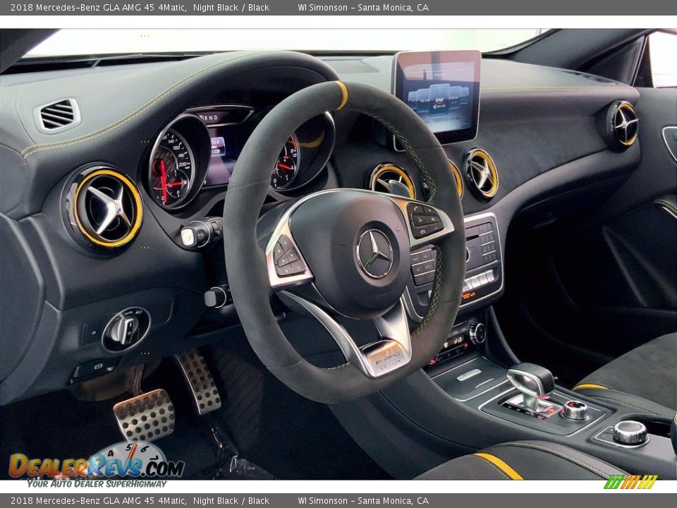 2018 Mercedes-Benz GLA AMG 45 4Matic Night Black / Black Photo #14