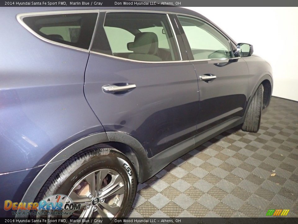 2014 Hyundai Santa Fe Sport FWD Marlin Blue / Gray Photo #16