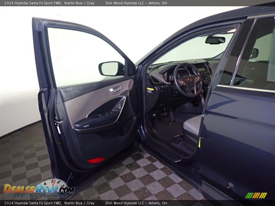 2014 Hyundai Santa Fe Sport FWD Marlin Blue / Gray Photo #17