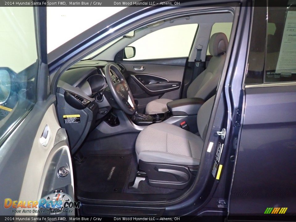 2014 Hyundai Santa Fe Sport FWD Marlin Blue / Gray Photo #19